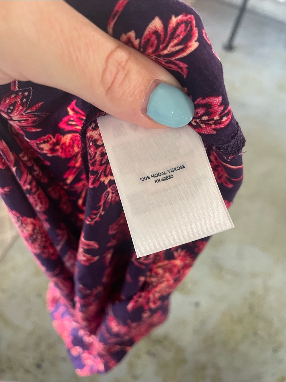 Land’s End Flutter Sleeve Swim Cover-Up Dress in Vibrant Floral Print Size XS-S - Picture 6 of 7